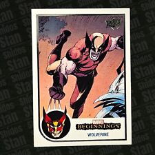 2022 Upper Deck Marvel Beginnings Volume 2 WOLVERINE #63 X-MEN Trading Card