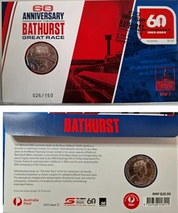 2023 Brisbane Stamp and Coin Show Bathurst Ltd FDC/PNC FOIL cancel & no. 026/150 - Picture 1 of 2