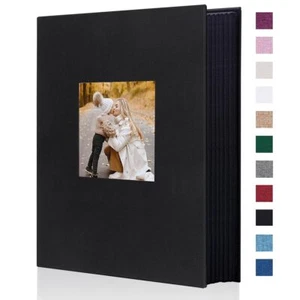 Artmag Fabric Photo Album 4x6 300 Large Capacity for Family Wedding Anniversa... - Picture 1 of 6
