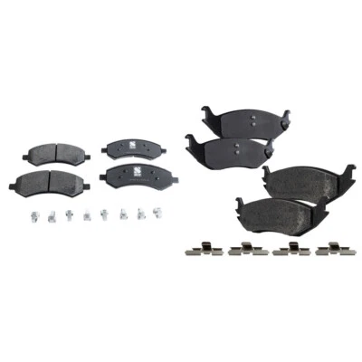 Brake Pad Sets Set Front and Rear For 2017-2022 Ram 1500 - Image 1 of 3