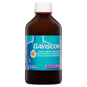 Gaviscon Aniseed 600mL Oral Liquid Suspension Heartburn & Indigestion Relief - Picture 1 of 3