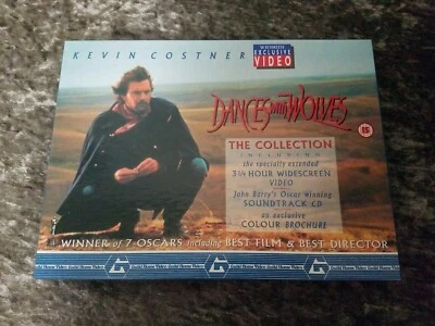 Dances With Wolves Ltd Edition UK VHS Boxset - Kevin Costner - Image 1 of 4