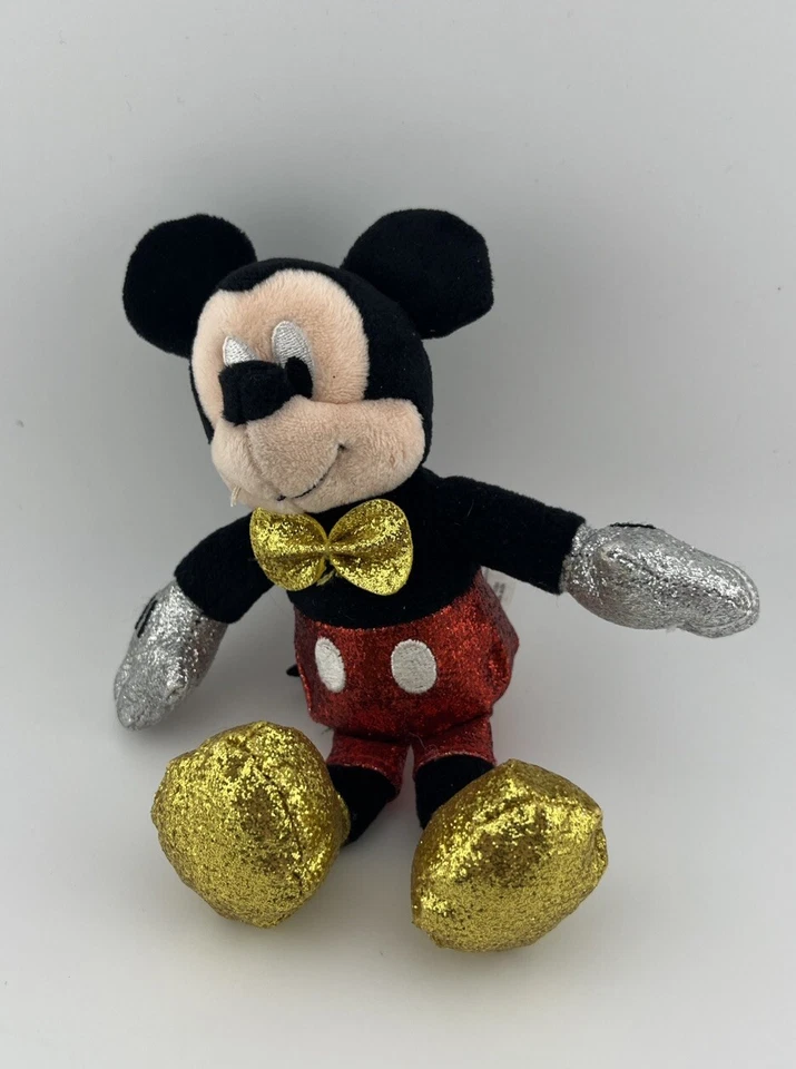Juguete de peluche TY Beanie Buddy MICKEY MOUSE Disney Sparkle 13” 2022 Foto 1 de 1