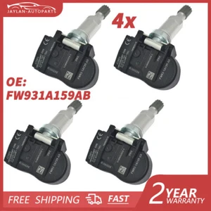 4pcs Tire Pressure Monitor Sensor FW931A159AB TPMS For Land Rover Discovery - Picture 1 of 8