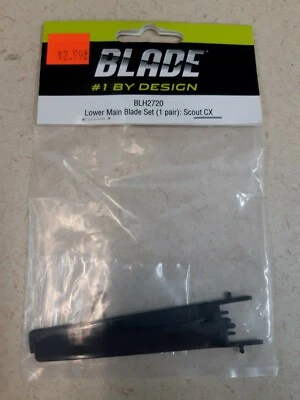 BLADE #1 BY DESIGN PN BLH2720 LOWER MAIN BLADE SET (1 pair):SCOUT CX NIB - Image 1 of 3