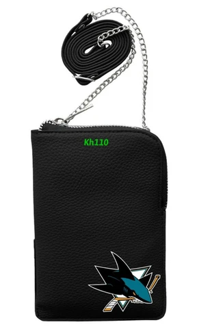 NHL San Jose Sharks Pebble Smart Crossbody Purse Cover