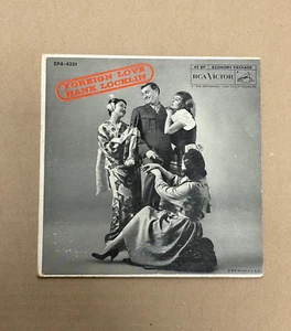 HANK LOCKLIN EP HARD COVER FOREIGN LOVE RCA 45 *PICTURE SLEEVE ONLY* - Picture 1 of 2