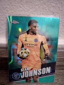 2022 TOPPS CHROME MLS AQUA LAVA SEAN JOHNSON /299 #65 - Picture 1 of 2