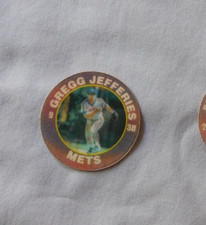 1991 7-11 Slurpee Northeast Coin #8 Gregg Jefferies New York Mets
