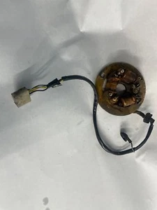 1976 YAMAHA DT175 DT 175 STATOR FLYWHEEL FLY WHEEL MAGNETO COILS WIRES - Picture 1 of 7