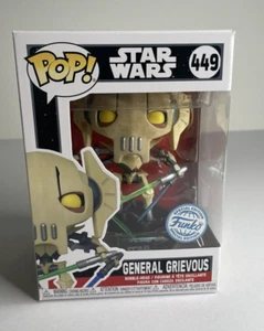 FUNKO POP! - GENERAL GRIEVOUS 449 - Special Edition ☆ Star Wars ☆ NEW ☆ Bobble - Imagen 1 de 5