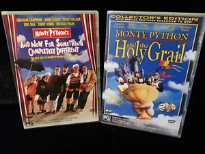 Monty Python's And Now For Something Completely Different & The Holy Grail DVD - Picture 1 of 7
