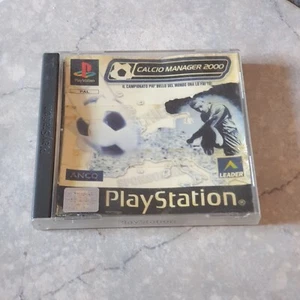 Calcio Manager 2000 Playstation 1 PS1 PSX Italienisch kein Handbuch SEHR SELTEN VINTAGE - Bild 1 von 4