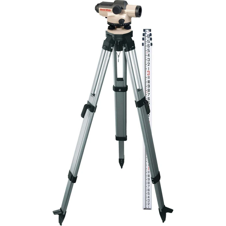 David White AL8-26 26X Power Automatic Optical Level Kit 1C - Image 1 of 1