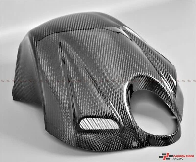 Cubierta de caja de aire Buell XB9, XB12, S, R, SS, Scg, SX, X 2003-2010 - 100 % fibra de carbono Foto 1 de 4