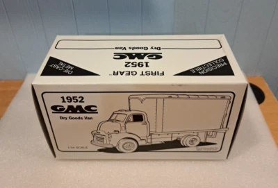 1/34 First Gear 1952 GMC  Dry Goods Van Burlington Transportation Mod. 19-1052 - Image 1 of 4