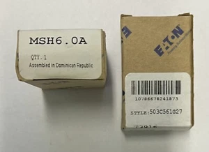 EATON MSH6.0A Handstarter Thermoüberlast Relais Heizelement - Bild 1 von 2