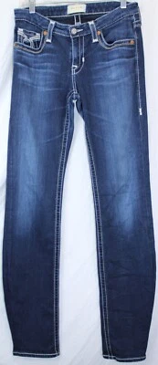 Pantalones de mezclilla Big Star Liv Boot para mujer talla 29L (29Wx34L) lavado oscuro rodeo Foto 1 de 4