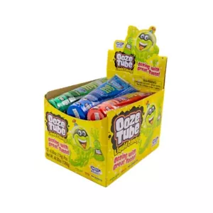 Kidsmania Ooze Tube Liquid Candy 3 Flavors 12 Pieces - Picture 1 of 7