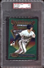 Pat Listach 1993 Topps Finest Jumbo All Stars # 109  PSA 9 Mint