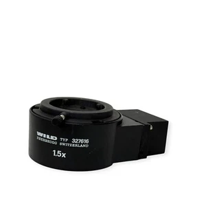 Wild Heerbrugg 327616 1,5x Illuminatore Coassiale per Microscopi M3 M7A M8, Svizzero - Foto 1 di 10