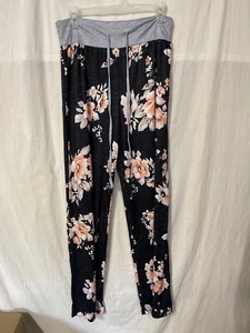 Lilly Posh Floral Flare Pants Size XXL NWOT - Picture 1 of 4