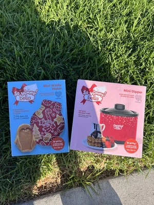 mini Waffle Maker & mini Dipper - Image 1 of 3