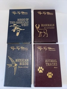 Roger Tory Peterson Animal Field Guides Easton Press 4 BOOK LOT - Picture 1 of 14