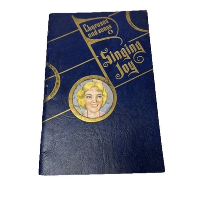 Choruses and Song Singing Joy Sheet Music Book 1950 John T Benson SATB Piano - Image 1 of 4