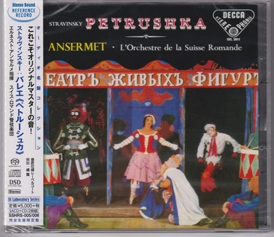 SACD Stravinsky Petrushka Ansermet Stereo Sound SSHRS-005/006 Japan + CD New - Image 1 of 2