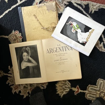 1928~La Argentina~A Study In Spanish Dancing By Andre Levinson~LE 135 Out Of 500 - Image 1 of 4