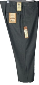 Haggar Cool 18 Performance Pants Mens 36x30 Gray Plain Ft. Classic No Iron NWT - Picture 1 of 9