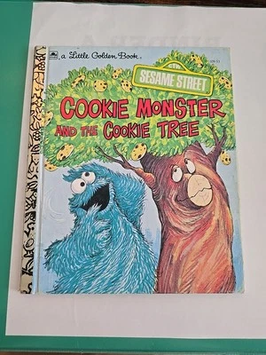 Cookie Monster and the Cookie Tree (Little Golden Books) - Hardcover - GOOD Foto 1 de 4