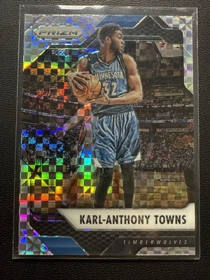KARL ANTHONY TOWNS 2nd Year RETAIL STARBURST PRIZM 2016-17 - Image 1 of 2