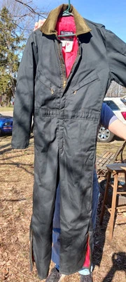 NOS VTG Walls Blizzard Pruf Insulated Coveralls Size M One Piece Zip Jumpsuit - Image 1 of 4