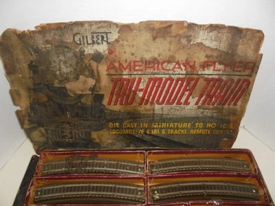 AMERICAN FLYER PREWAR HO ELECTRIC TRAIN SET VINTAGE - Image 1 of 4