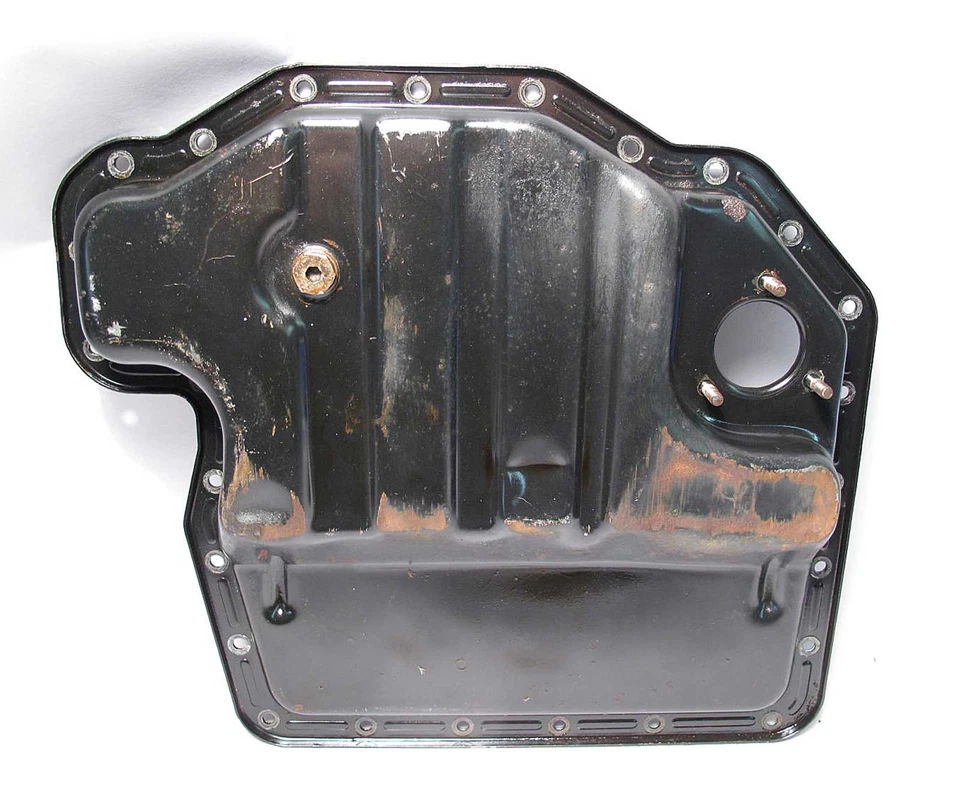 BMW M60 M62 V8 cárter de aceite de motor de acero inferior 1993-2003 E31 E32 E34 E38 E39 OEM USADO Foto 1 de 2