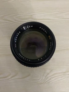 Focal MC Auto 1:28 135mm Lens Minolta MD Mount - Picture 1 of 11
