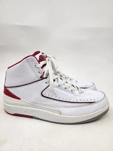 Air Jordan 2 Retro Chicago Home Herren Größe 10 weiß rot - Bild 1 von 21