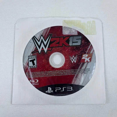 WWE 2K15 (Sony PlayStation 3) PS3 Wrestling Video Game loose Disc Only Sports US - Image 1 of 3