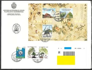2004 SAN MARINO FDC EMISSIONI DEL 16.04.2004 - Picture 1 of 1
