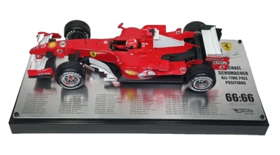 1:18 Hot Wheels Ferrari 248F1 Michael Schumacher 66:66 Imola All Time Poles 2006 - Immagine 1 di 4