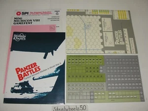 Strategy & Tactics #73 Panzer Battles Juego SIN PERFORAR 1979 Armored Warfare SPI - Imagen 1 de 5
