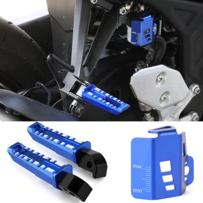 1 Pair Motorcycle Rear Footrests Foot Pegs For YAMAHA MT-07 MT-09 MT-10 YZFR3 - Imagen 1 de 4