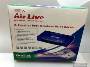 Airlive 3-Parallel Port Wireless WiFi WLAN Print Server WP-103/E, NEU und OVP - Bild 1 von 1