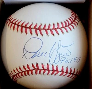 DAVID SEGUI SIGNED RAWLINGS BASEBALL ORIOLES EXPOS MARINERS METS - Picture 1 of 1