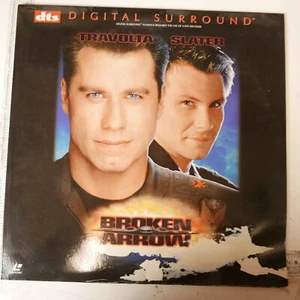 BROKEN ARROW DTS Digital Surround Laserdisc LD Laser Disc Ultra Rare - Picture 1 of 6