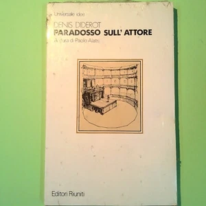 PARADOSSO SULL'ATTORE DIDEROT EDITORI RIUNITI - Foto 1 di 1