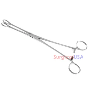 Foerster Schwamm Pinzette 7" gerade Fenestrated einfache Backen chirurgisch Dental - Bild 1 von 2