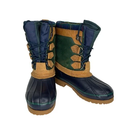 Eddie Bauer Bota Pato Clásica Forrada Sherpa Impermeable - Para Mujer Talla 6 Foto 1 de 4